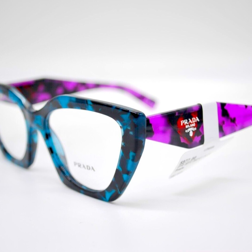 PRADA PR09YV Teal/Purple